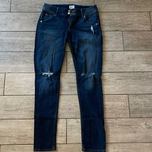 Hudson dark skinny jeans